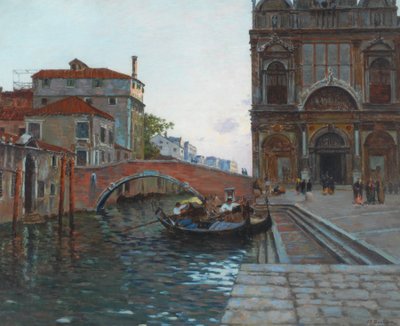 O hospital, Veneza de Joseph Felix Boucher